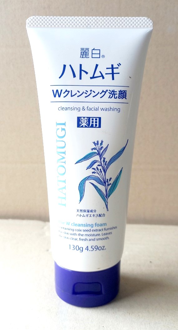 Sữa rửa mặt trắng da Hatomugi 130gr, Mã số: 4513574027060