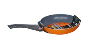 Chảo gốm cạn dùng để chiên xào 24cm (chống dính) - dùng được cho bếp từ, Mã số: 100356925