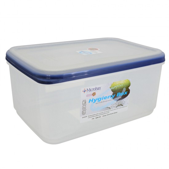 Hộp đựng thực phẩm kháng khuẩn dùng trong tủ lạnh & LVS 11200ml (26x37x19cm), Mã số: DW5039