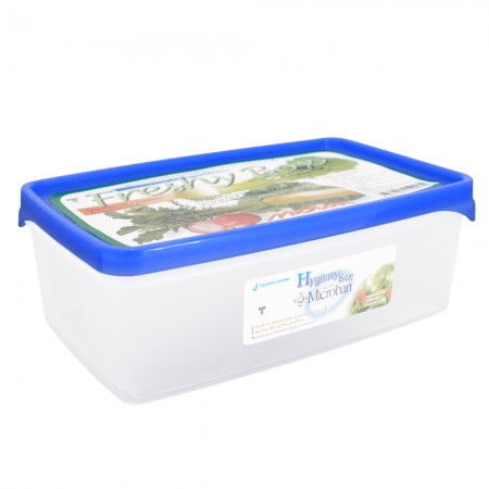 Hộp đựng thực phẩm kháng khuẩn dùng trong tủ lạnh & LVS 1600ml (14.5x 23x 8.3cm), Mã số: 5046