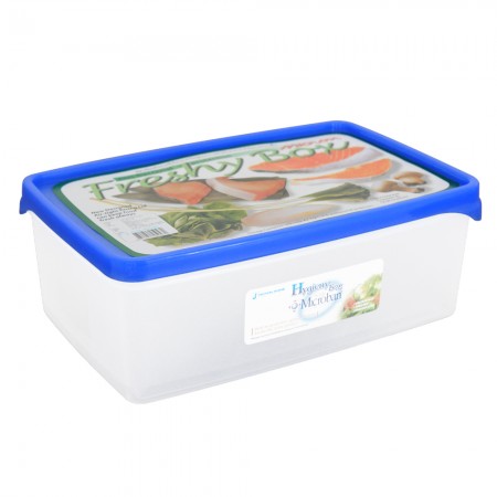 Hộp đựng thực phẩm kháng khuẩn dùng trong tủ lạnh & LVS 2700ml (17x 25.5x 9.5cm), Mã số: 5047