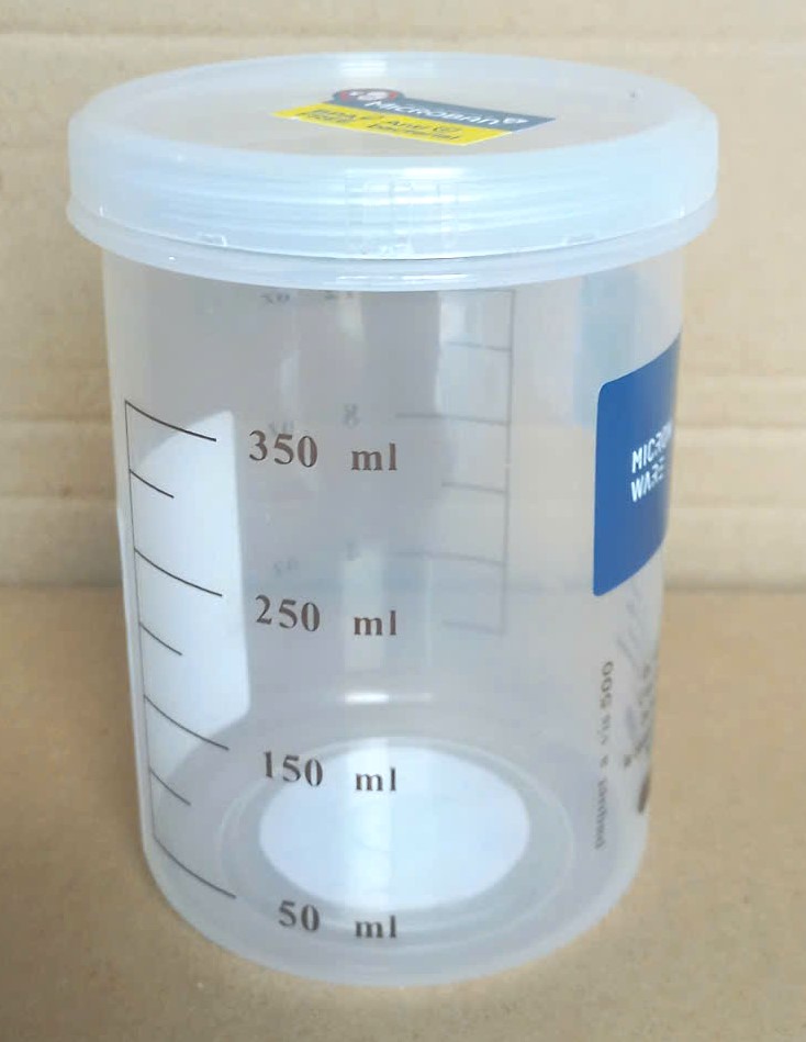 Hộp đựng thực phẩm, gia vị (kháng khuẩn & chia vạch tiện lợi) 500ml (8.5x11.5cm), Mã số: 5633