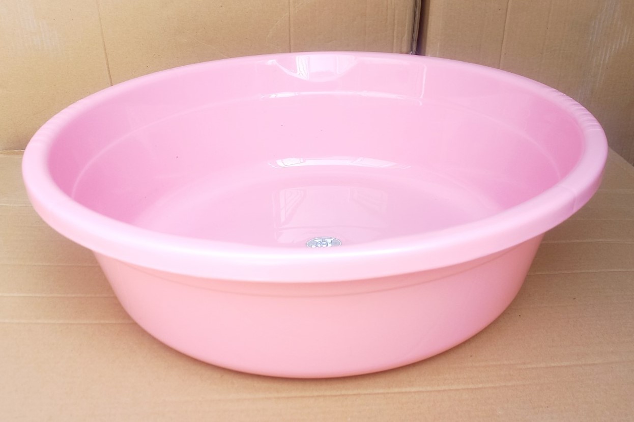 Chậu tròn nhựa màu 19.5 lít (50x15.5cm), Mã số: JCJ-M50CM