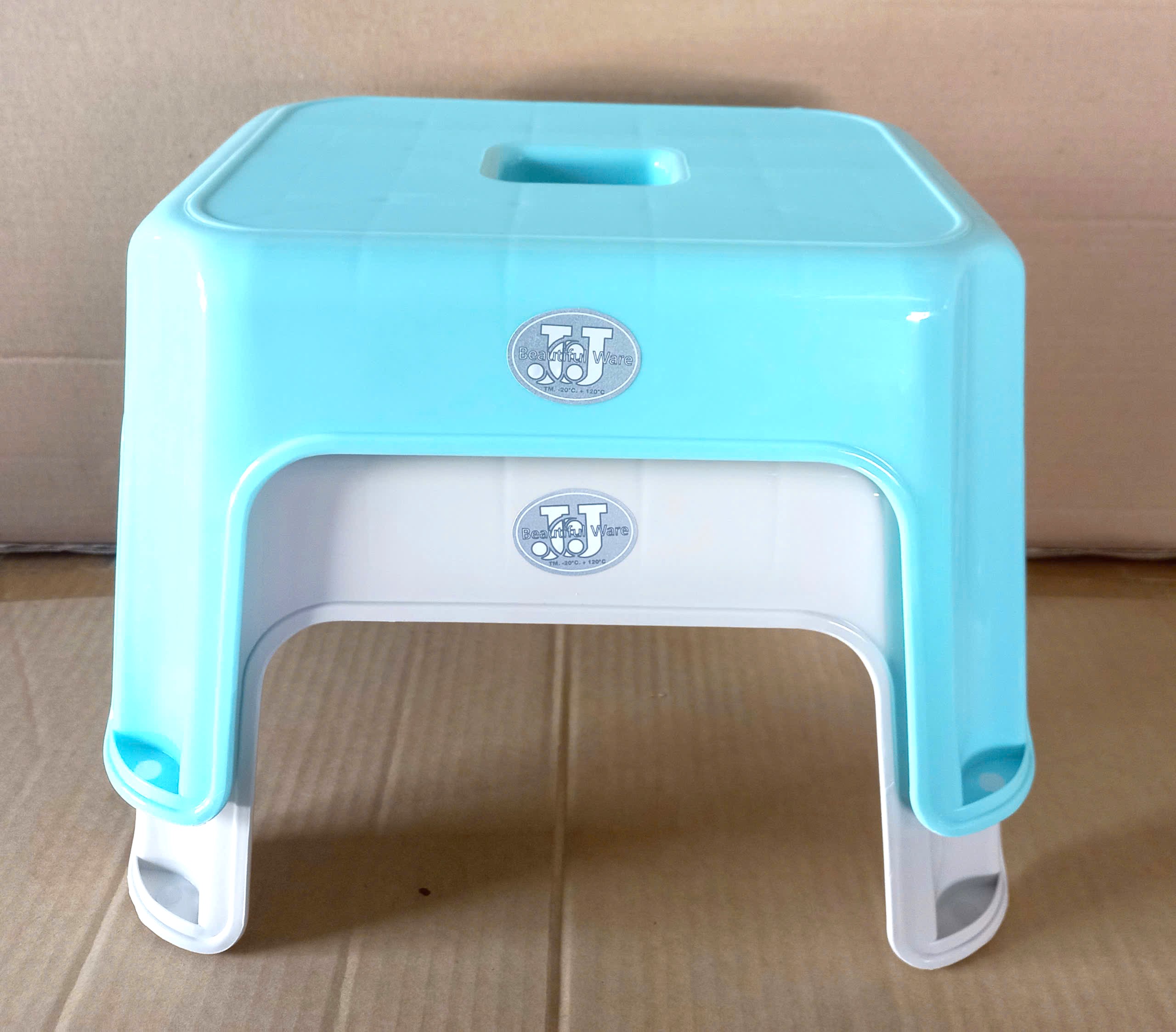 Ghế nhựa hình chữ nhật thấp (25x31x18cm), Mã số: JCJ-1164