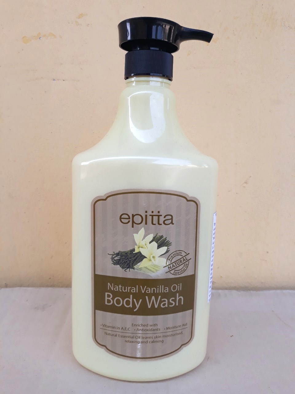 Sữa tắm dưỡng trắng da cao cấp Epitta (Hương vanilla), Mã số: 9555206506487