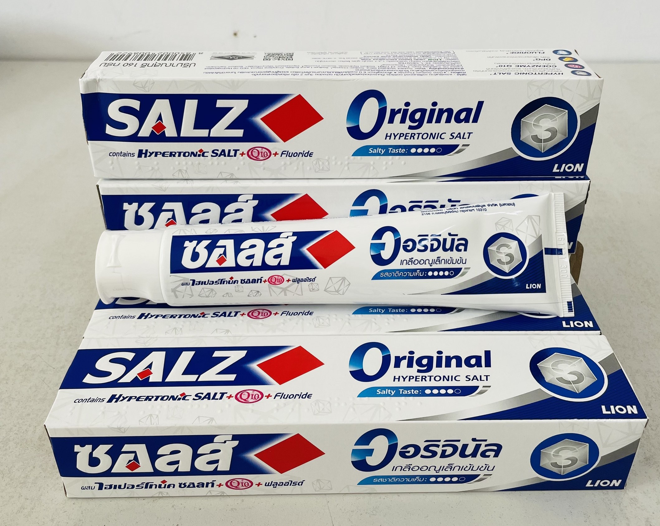 Kem đánh răng SALZ 140g (Original - T/C muối), Mã số: 8850002008922