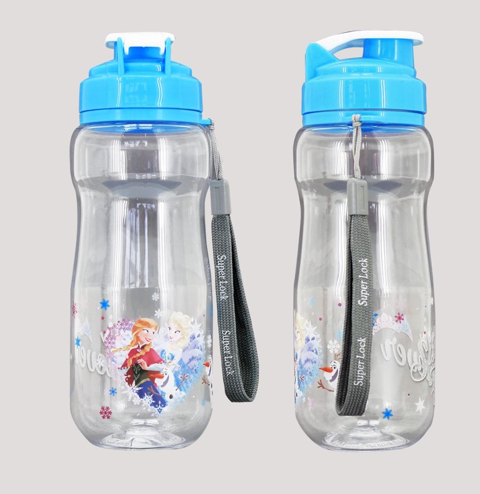 Chai đựng nước Tritan 550ml có quai xách (7x20cm), Mã số: FZ-5236