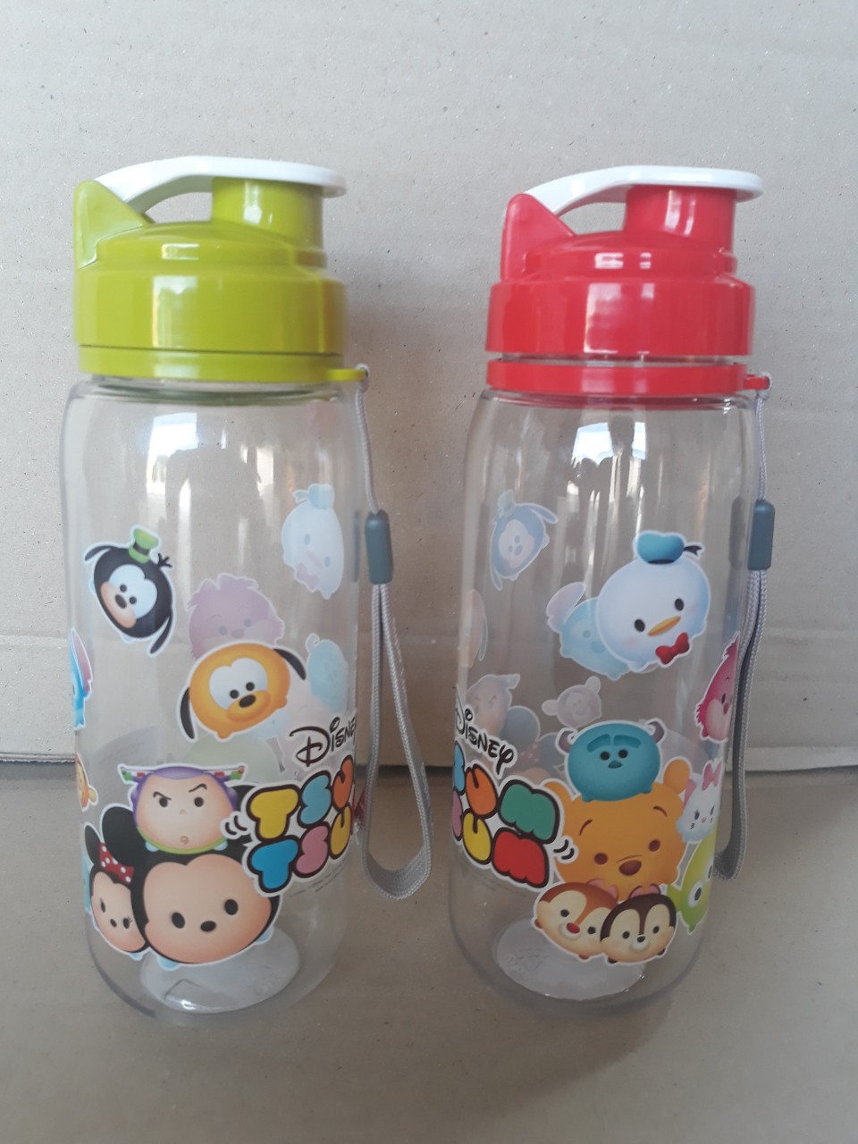 chai đựng nước tritan 550ml có quai xách (7x20cm), mã số: FZ-5237