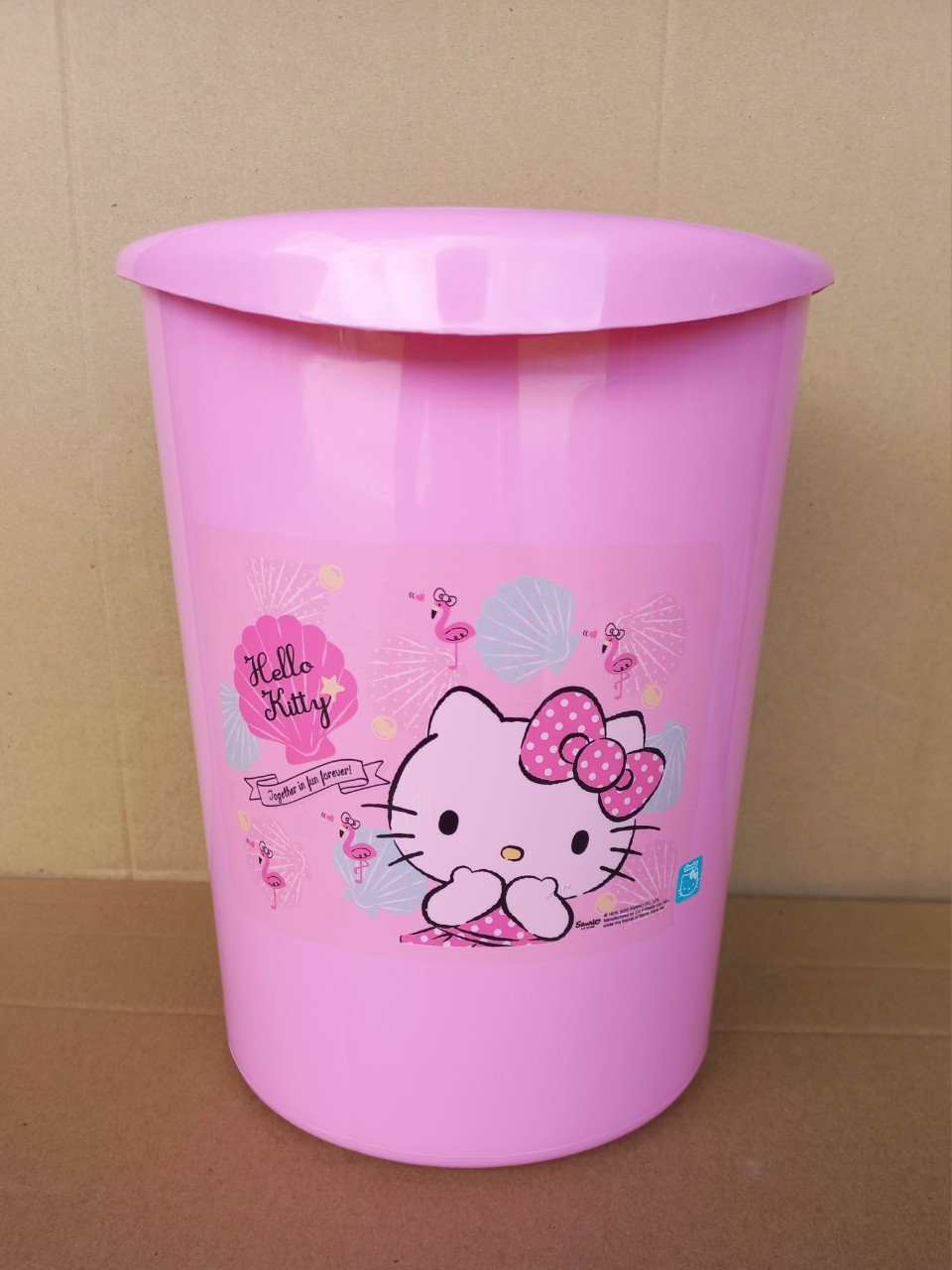 Sọt đựng rác - hello kitty (23x27cm), Mã số: KT-5644