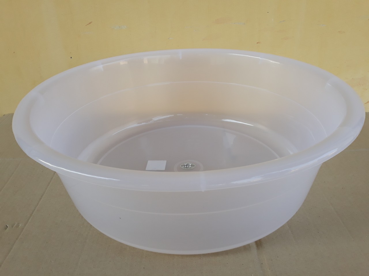 Chậu tròn nhựa trong 7.5 lít (35x12cm), Mã số: JCJ-35CM