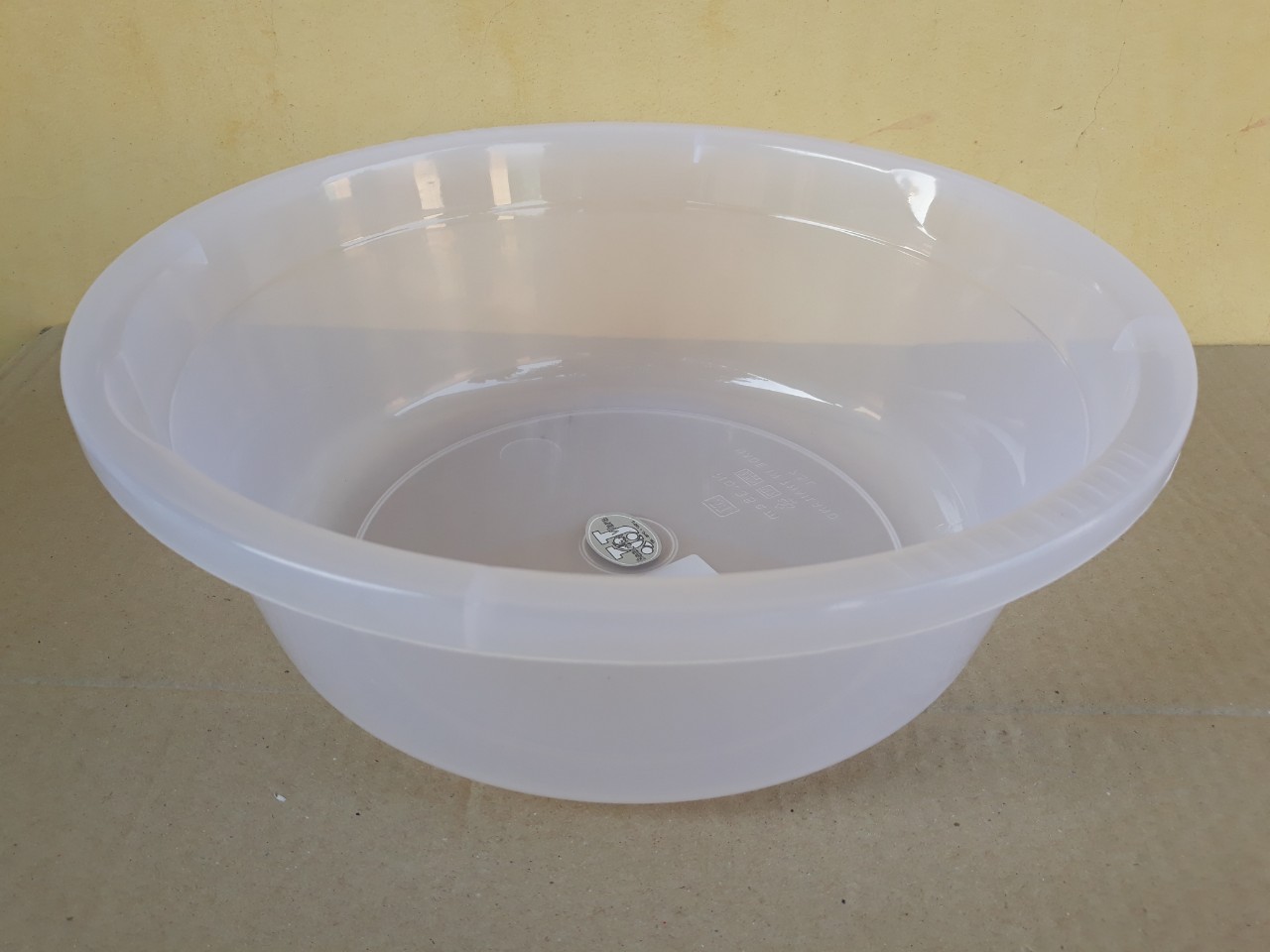 Chậu tròn nhựa trong 14.5 lít (45x14cm), Mã số: JCJ-45CM