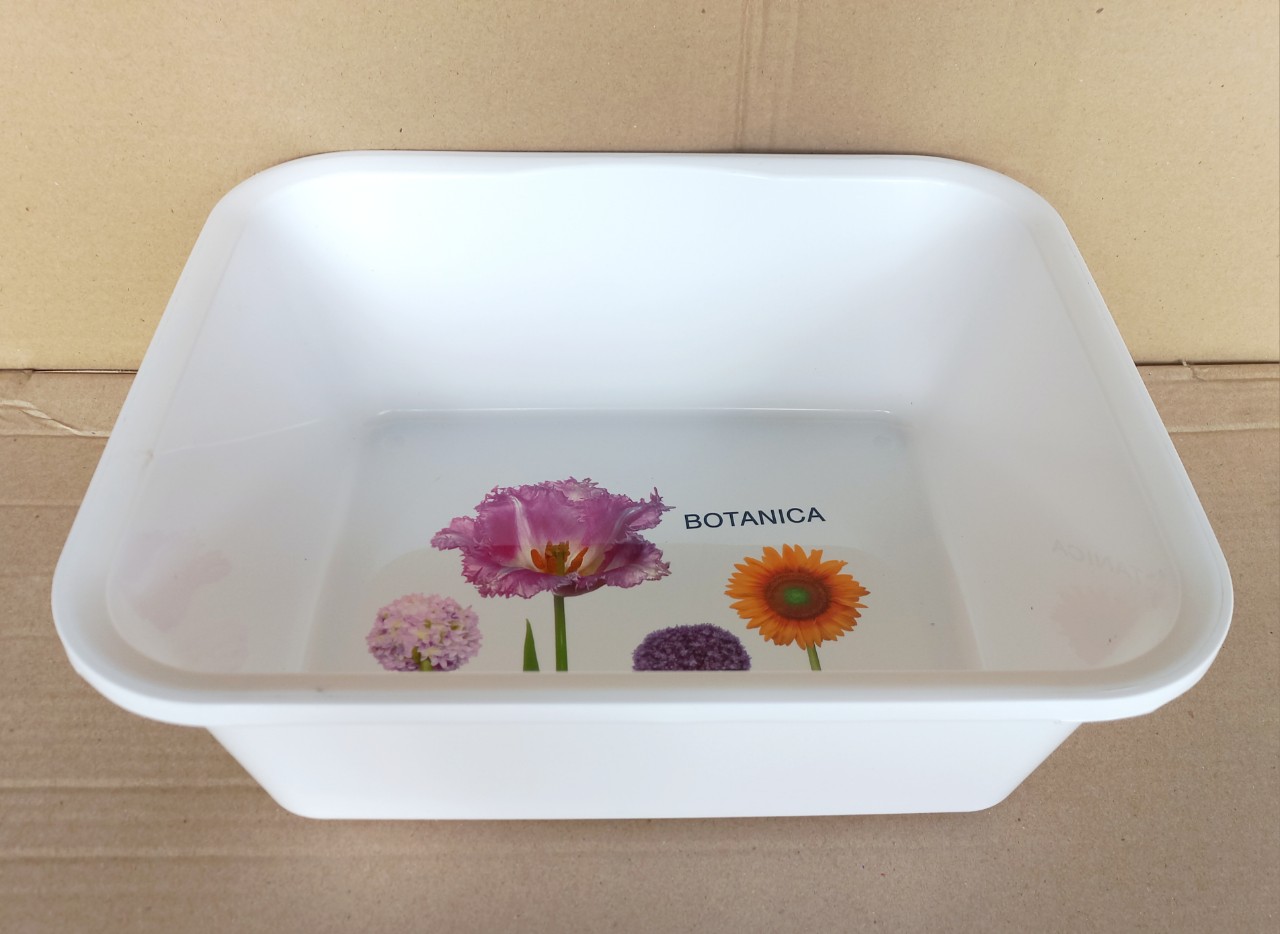 Chậu nhựa HCN 42cm hoa Botanica (37x31x13cm), Mã số: TLSQ42CM