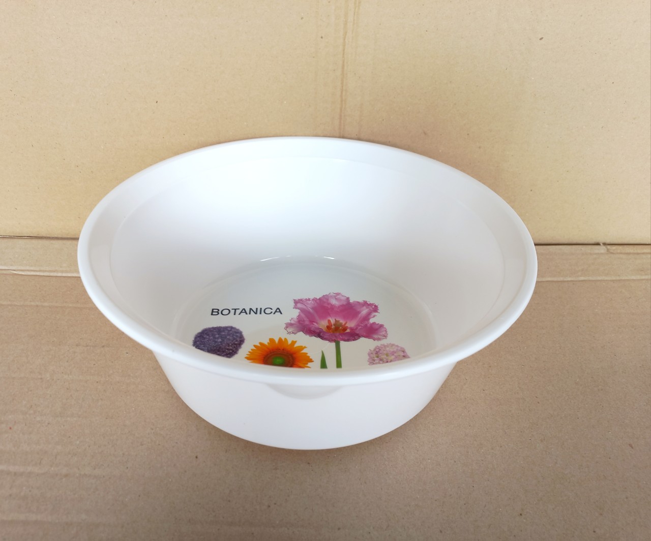 Chậu nhựa tròn 5 lít hoa tuylip & hoa Botanica (29x11cm), Mã số: TL30CM