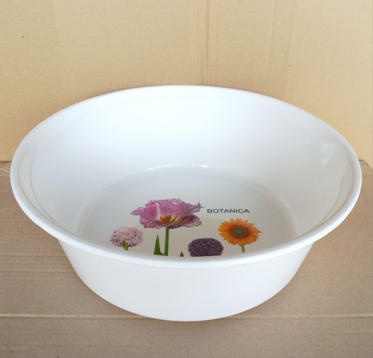 Chậu nhựa tròn 14 lít hoa Botanica (43.5x15.5cm), Mã số: TL45CM