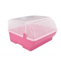 Giá đựng chén dĩa có ngăn & nắp đậy (41.5x42x28cm), Mã số: 5599