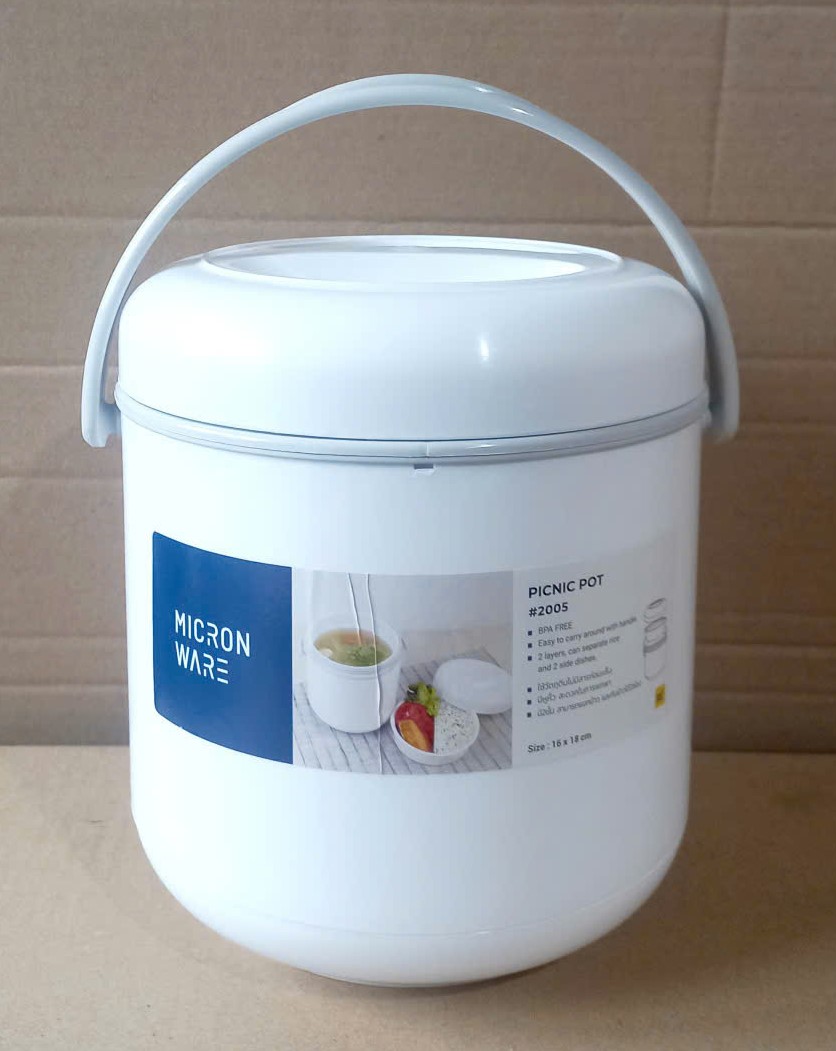 Cặp lồng giữ nhiệt cỡ lớn 1900ml (16x18cm), Mã số: 2005