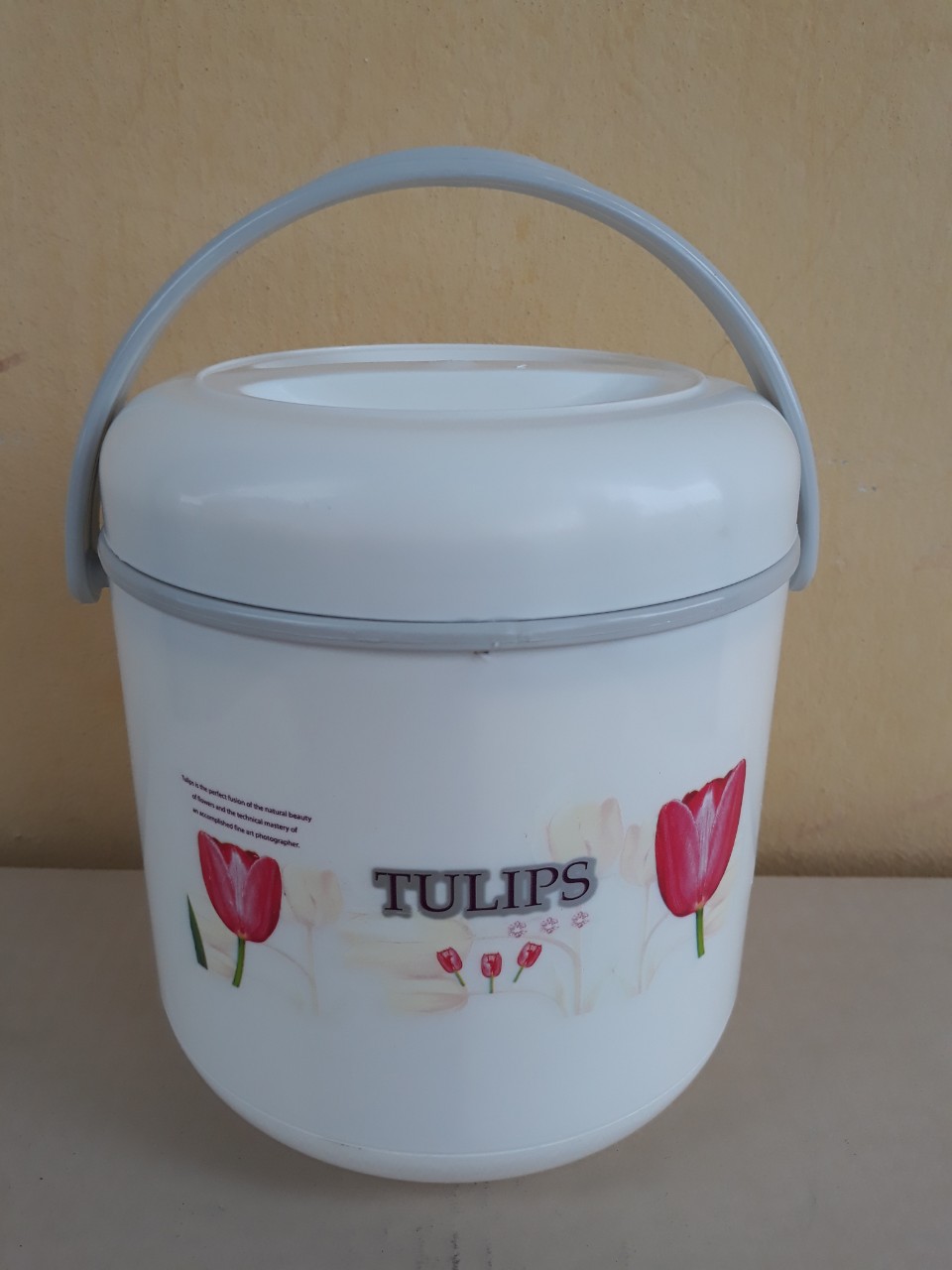 Cặp lồng giữ nhiệt cỡ lớn hoa Botanica 1900ml (16x18cm), Mã số: TL2005