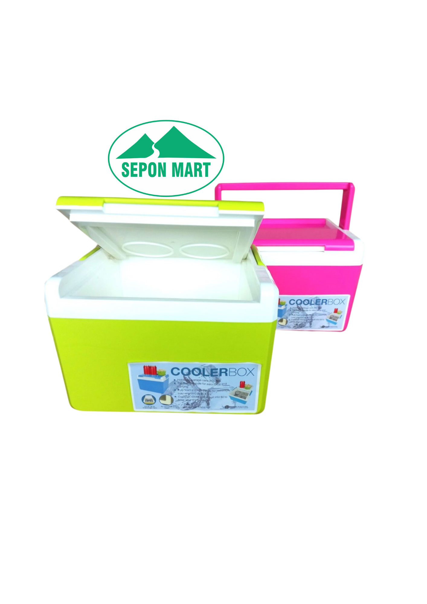 Thùng đá giữ nhiệt 4.8 lít có quai xách (20x26.5x19.5cm), mã số: PN567UT