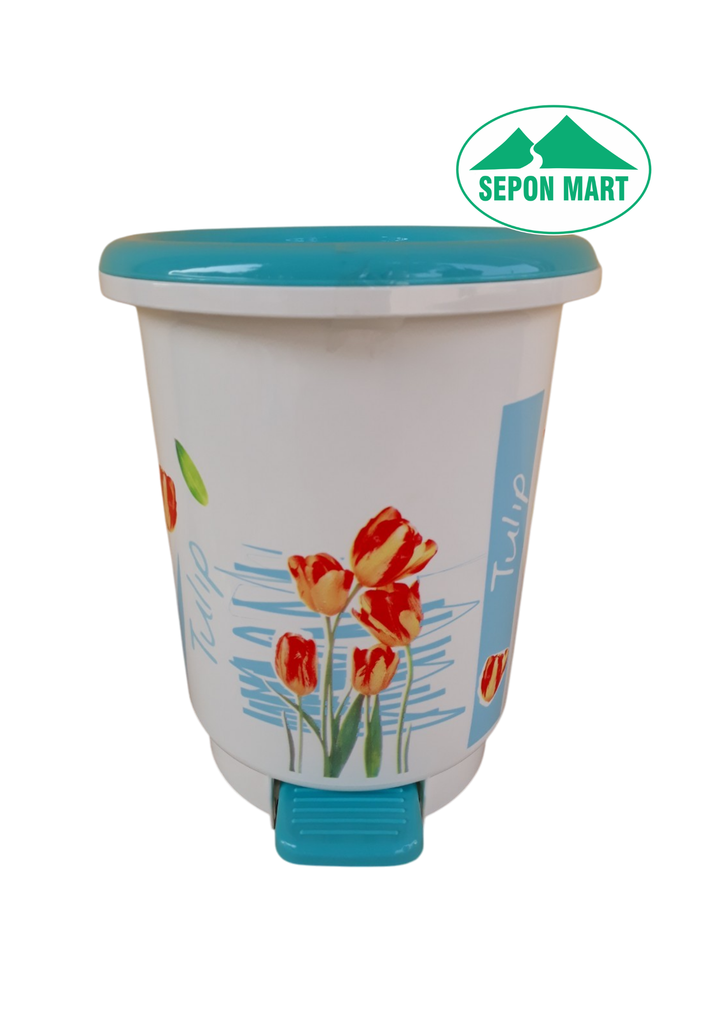 Thùng rác 2 lớp 6 lít có bàn đạp (32.5x38cm), mã số: PN694IF