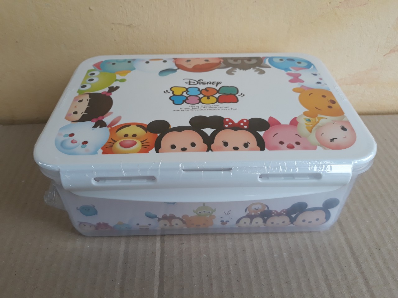 Hộp đựng thực phẩm có nắp khóa dùng trong tủ lạnh & LVS 2900ml (19x26x9cm), mã số: TT-6116