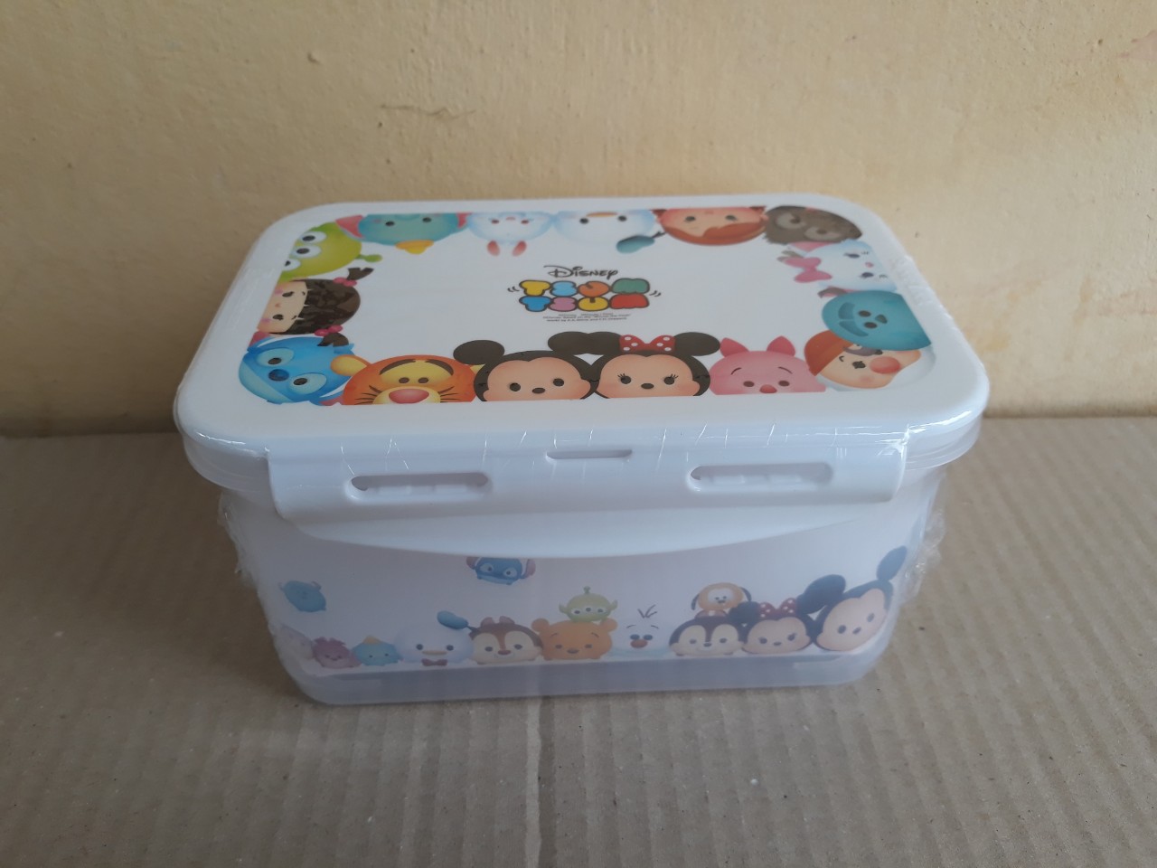 Hộp đựng thực phẩm có nắp khóa dùng trong tủ lạnh & LVS 1600ml (14x19x9.5cm), mã số: TT-6125