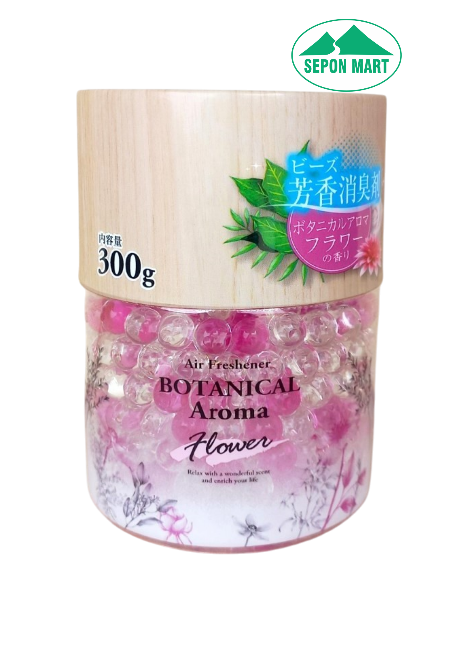 Hộp khử mùi, thơm phòng hương hoa 300g, Mã số: 4905687332559