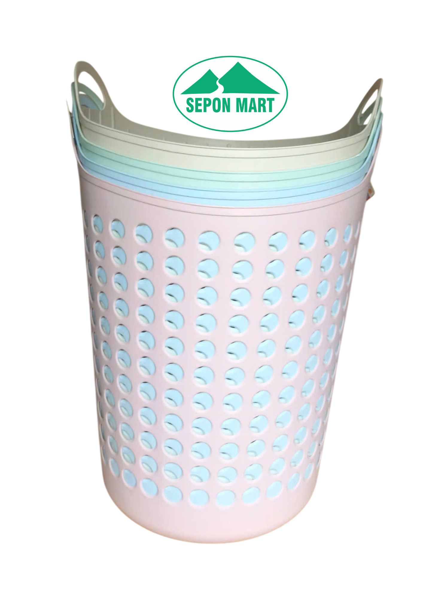 Giỏ mềm tròn đựng đồ đa năng cỡ lớn (41x55cm), Mã số: PN862