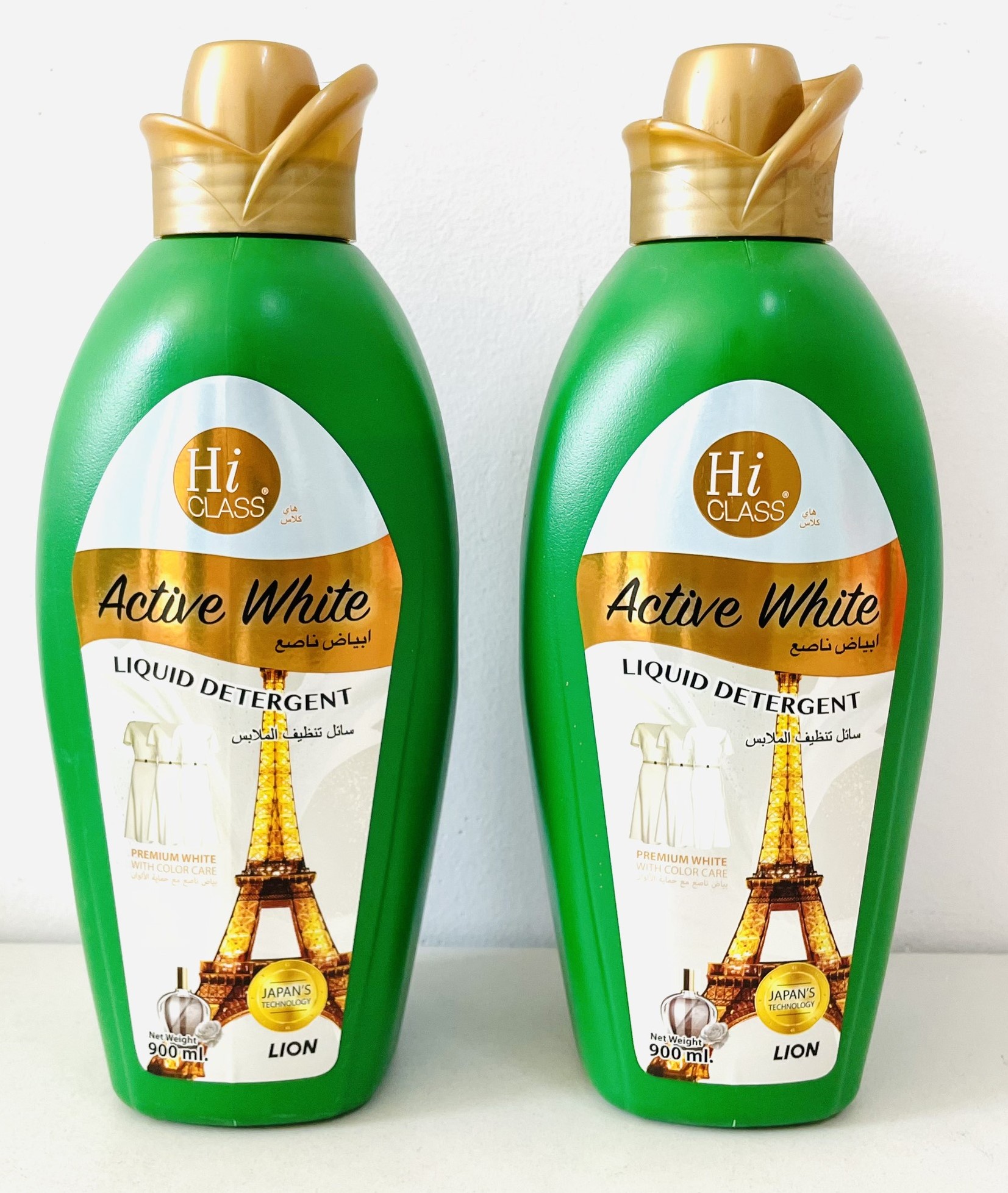 Nước giặt Hiclass 900ml (Active white - dùng cho áo trắng), Mã số: 8850002805521