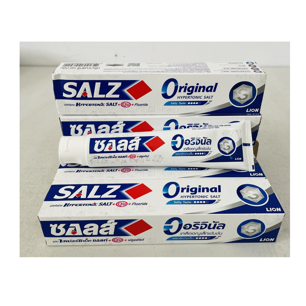 Kem đánh răng SALZ 140g (Original - T/C muối), Mã số: 8850002008922