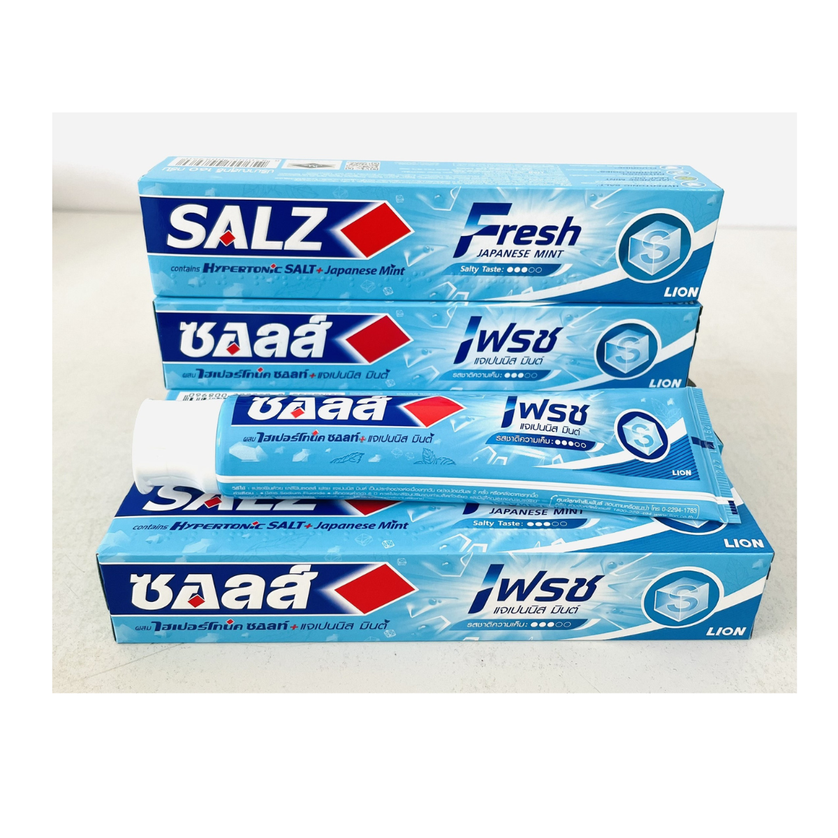 Kem đánh răng SALZ 140g (Fresh - T/C muối bạc hà), Mã số: 8850002008960