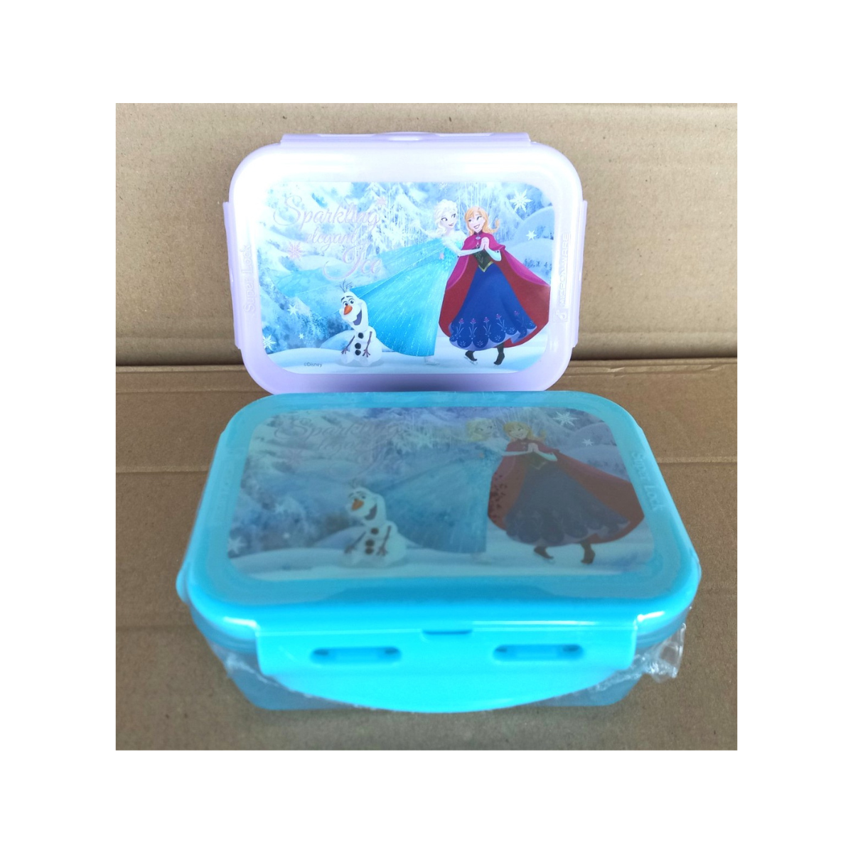 Hộp đựng thực phẩm có nắp khóa dùng trong tủ lạnh & LVS 390ml (11x14x5cm), mã số: FZ-6114