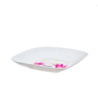 Dĩa vuông cỡ nhỏ hoa Tuylip (3x17.5x17.5cm), Mã số: TLP-7