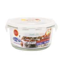 Hộp đựng thực phẩm thủy tinh cao cấp dùng trong tủ lạnh & LVS 750 ml (15.2x15.2x7.9cm), Mã số: 6082
