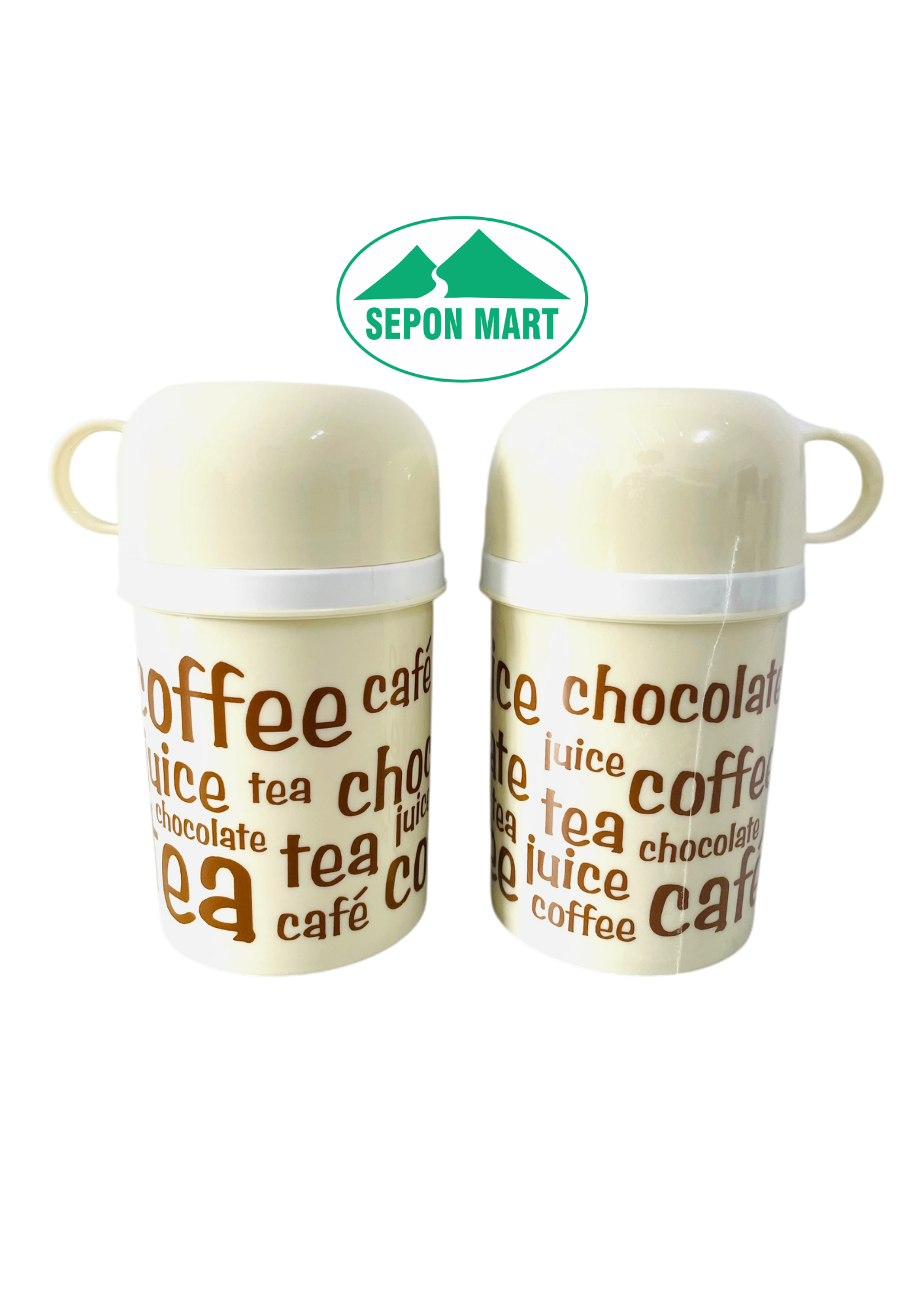 Ca nhựa 2 lớp giữ nhiệt 250ml (14.5x7cm), mã số: PN518A