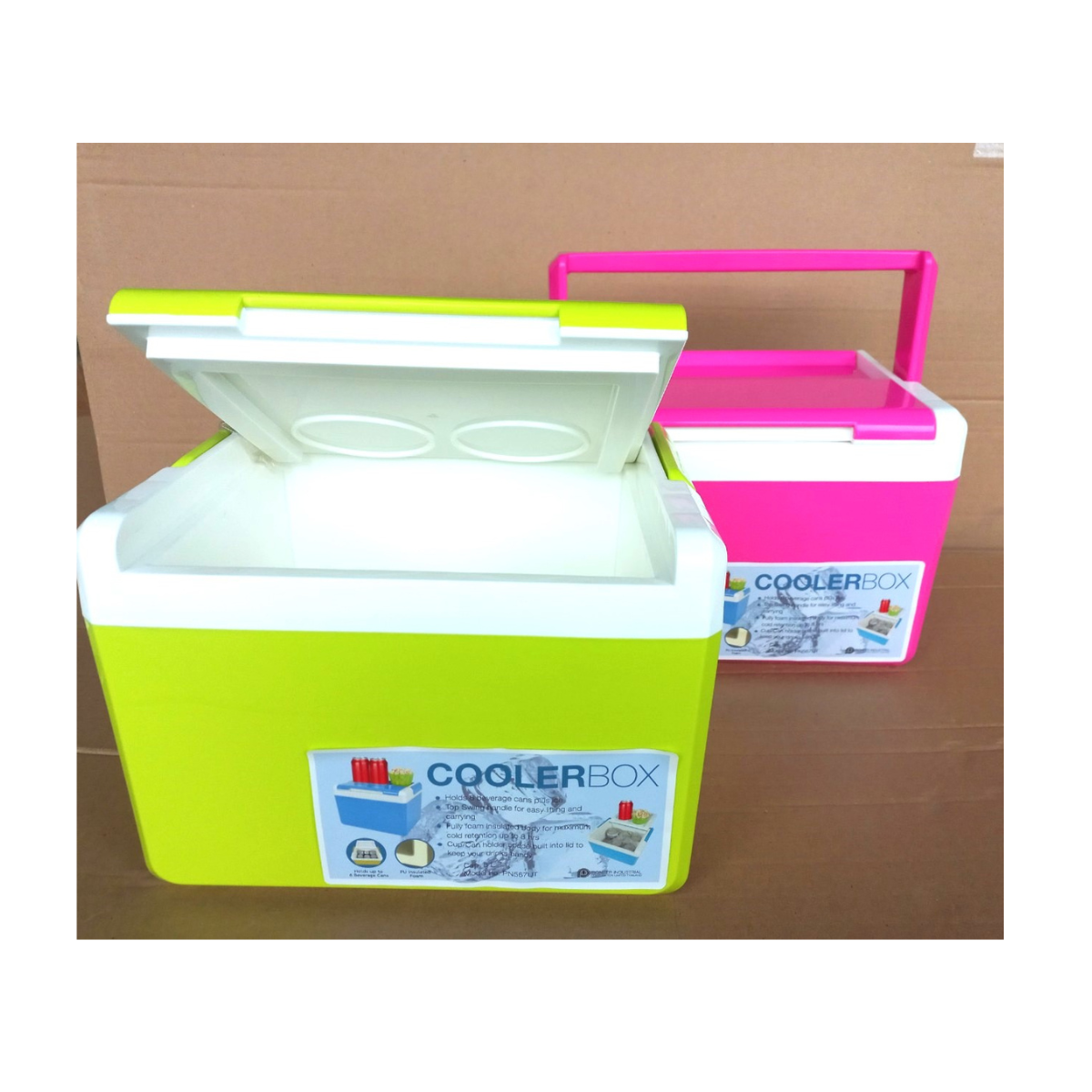 Thùng đá giữ nhiệt 4.8 lít có quai xách (20x26.5x19.5cm), mã số: PN567UT